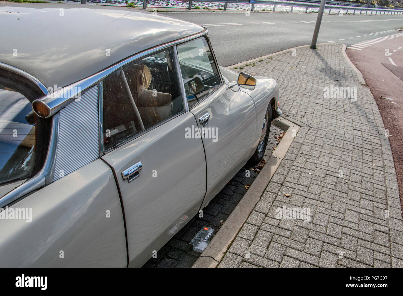 Voiture Citroen D Super-Modèle à Amsterdam aux Pays-Bas 2018 Banque D'Images