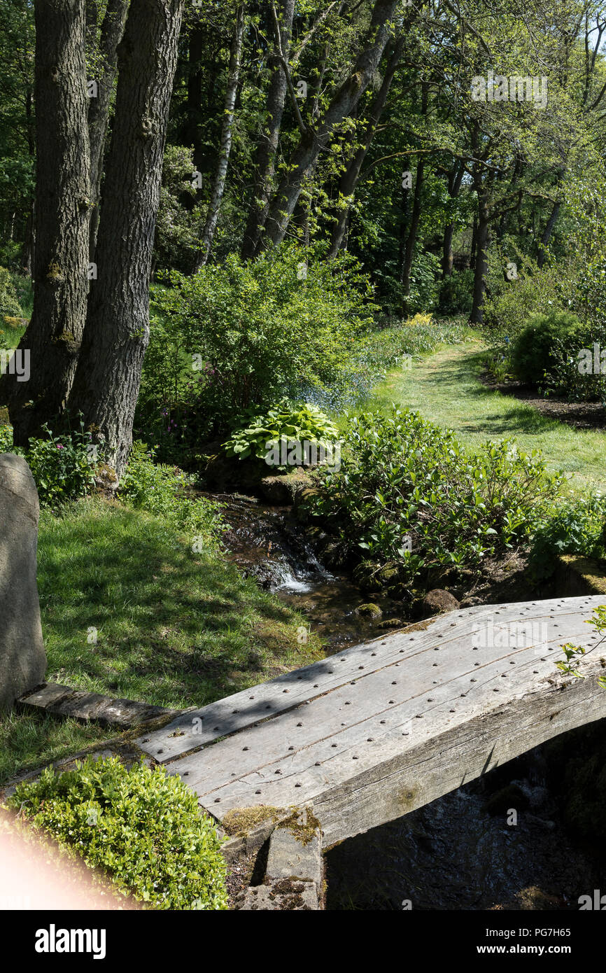 Parcevall Hall & Gardens, à Skyreholme in Wharfedale, Yorkshire, UK Banque D'Images