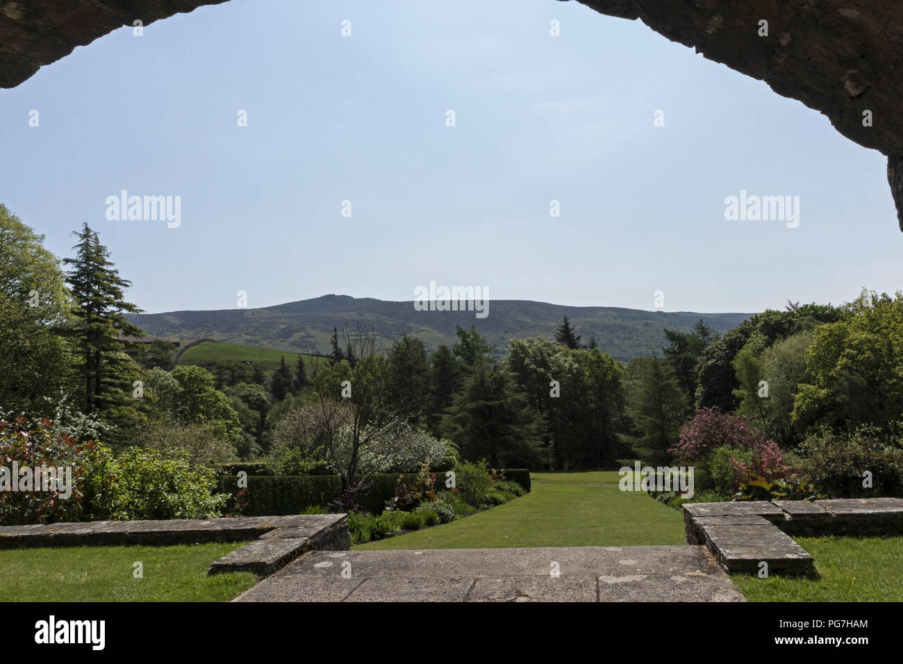 Parcevall Hall & Gardens, à Skyreholme in Wharfedale, Yorkshire, UK Banque D'Images