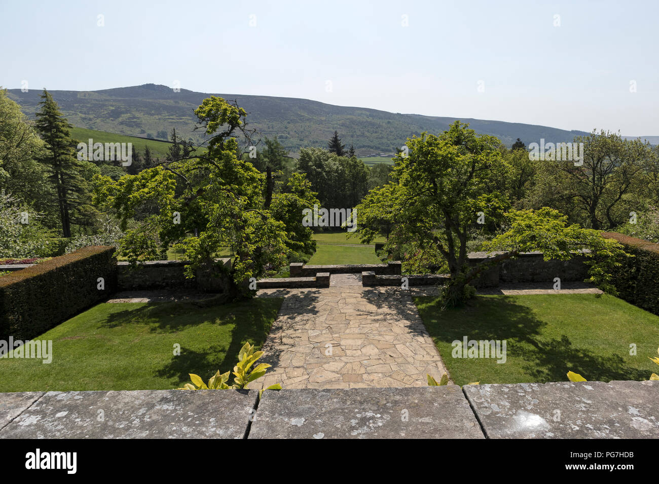 Parcevall Hall & Gardens, à Skyreholme in Wharfedale, Yorkshire, UK Banque D'Images