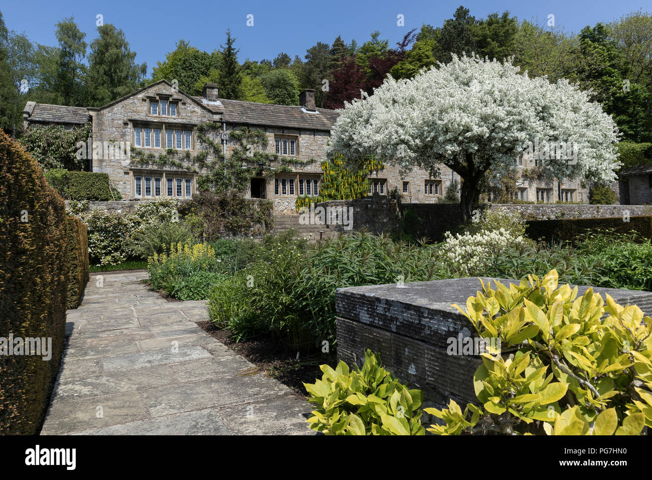 Parcevall Hall & Gardens, à Skyreholme in Wharfedale, Yorkshire Dales, au Royaume-Uni. Diocèse de l'église d'Angleterre de Leeds. Banque D'Images