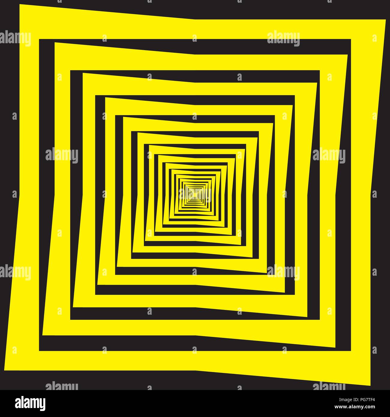 Résumé du point de vue multiple Frame transparent jaune noir fond décroissant Illustration de Vecteur