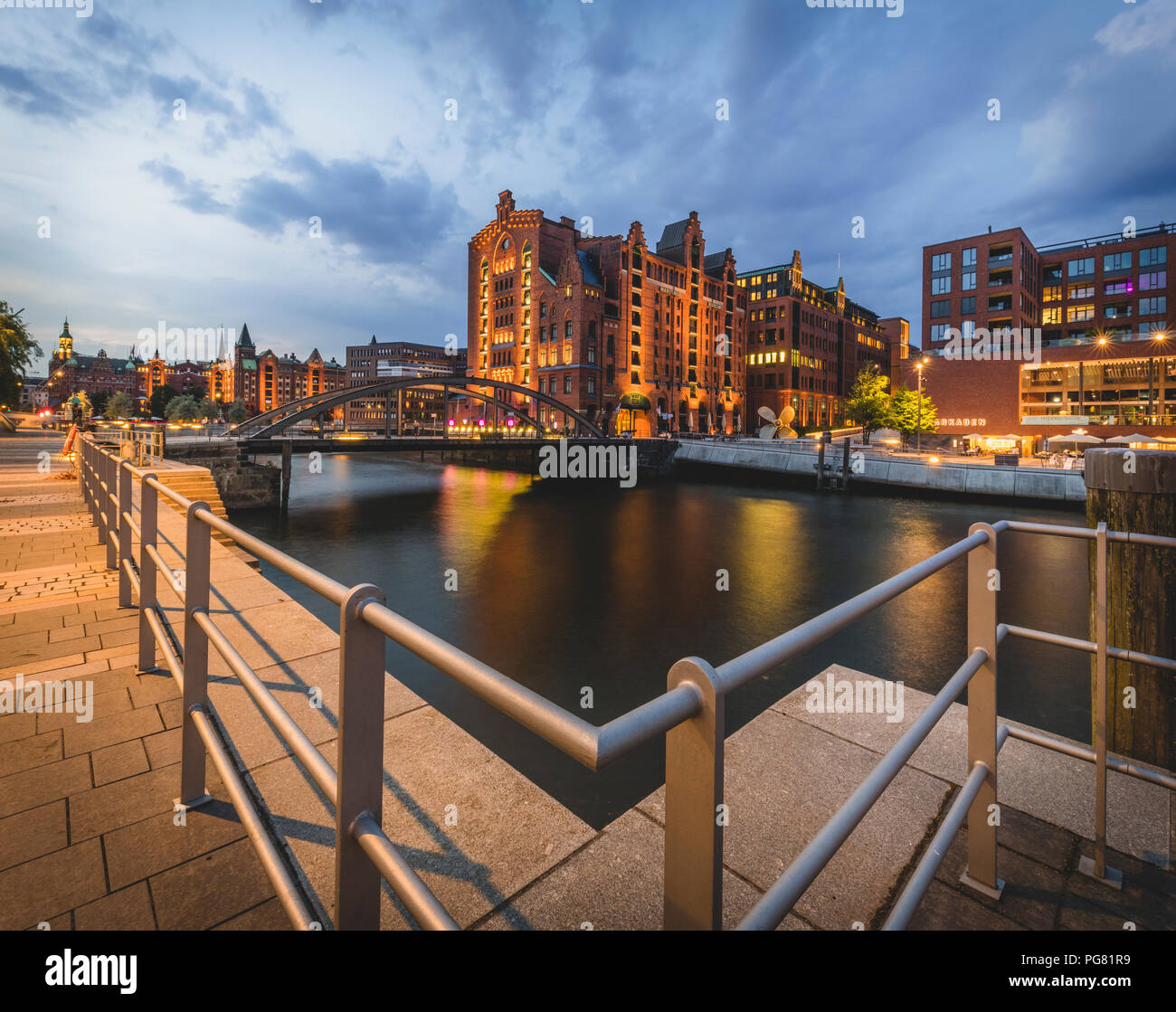 Allemagne, Hambourg, Hafencity, voir au Musée Maritime Banque D'Images