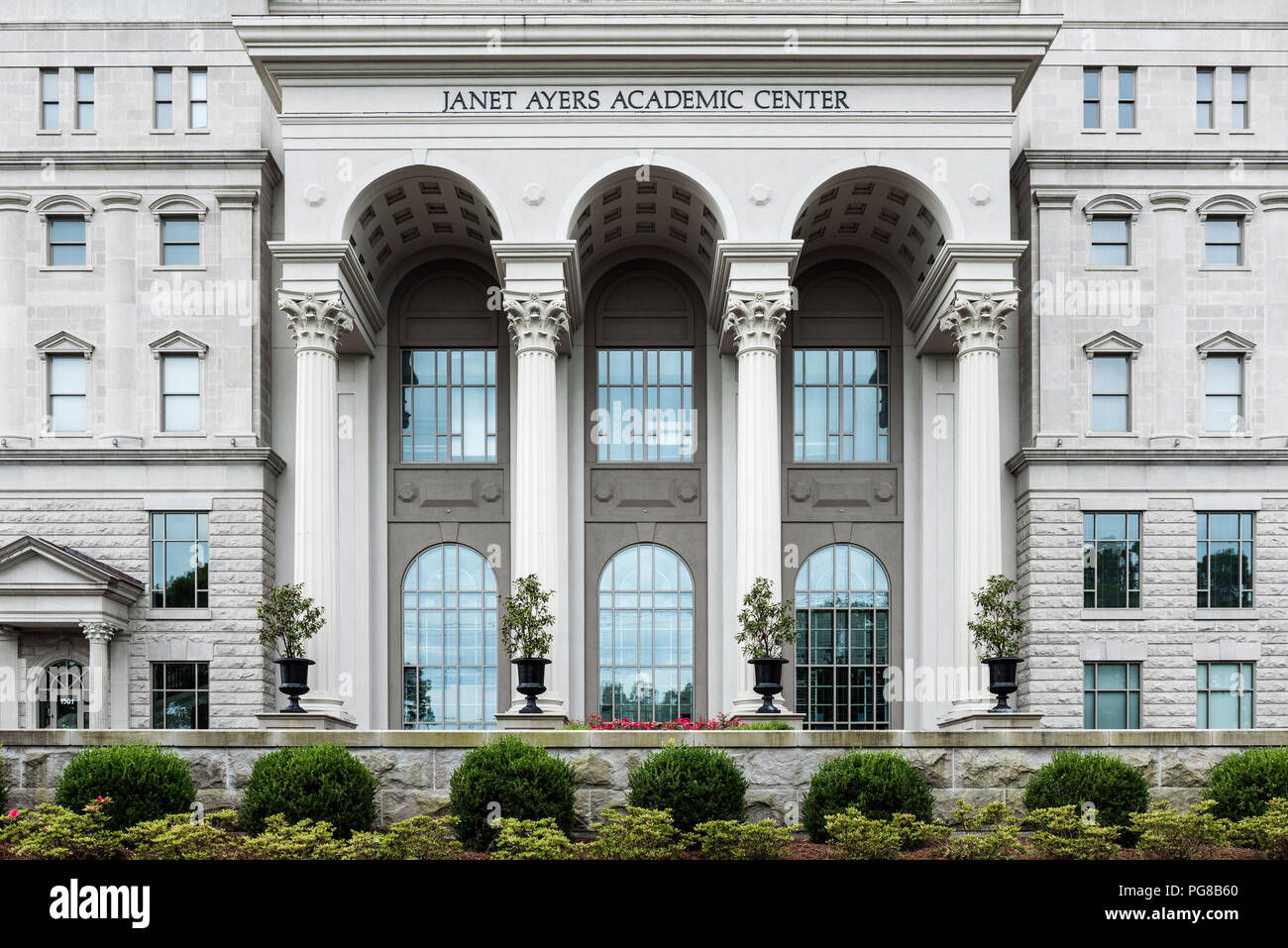 Belmont University Campus, Nashville, Tennessee, USA. Banque D'Images