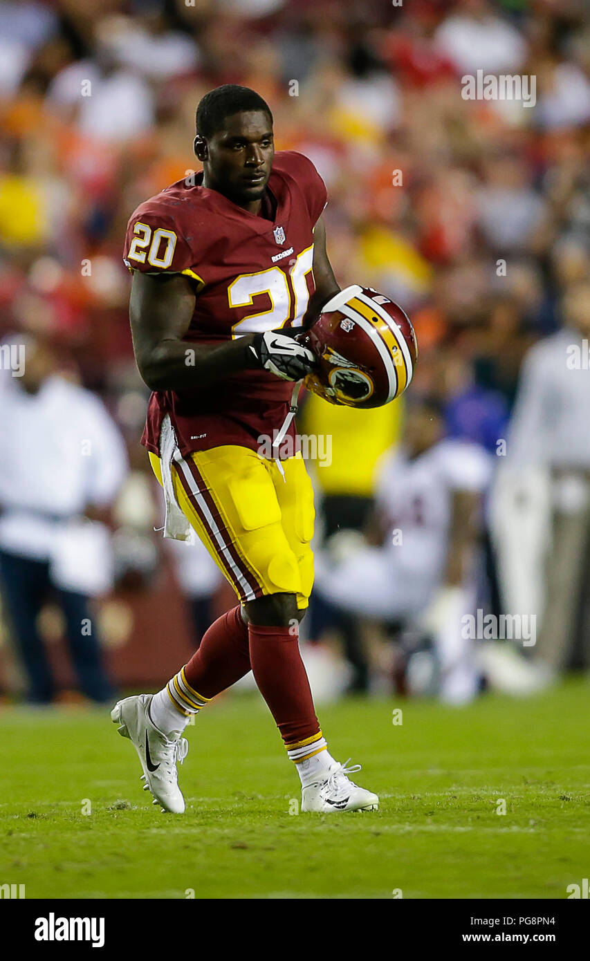 Landover Hills USA. 24 ao t 2018 Washington Redskins RB 20