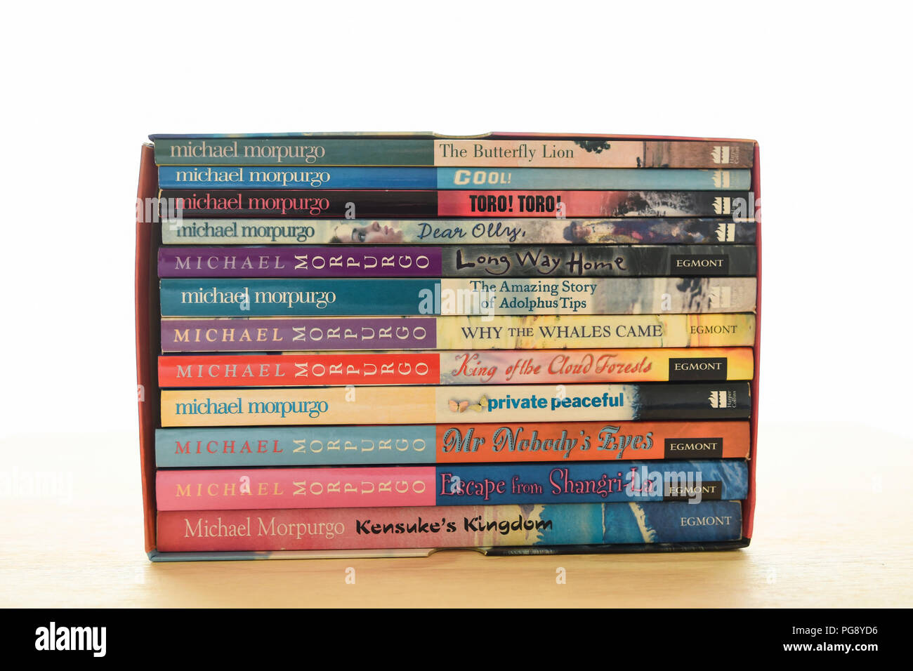 Michael Morpurgo livre pour enfants set Banque D'Images