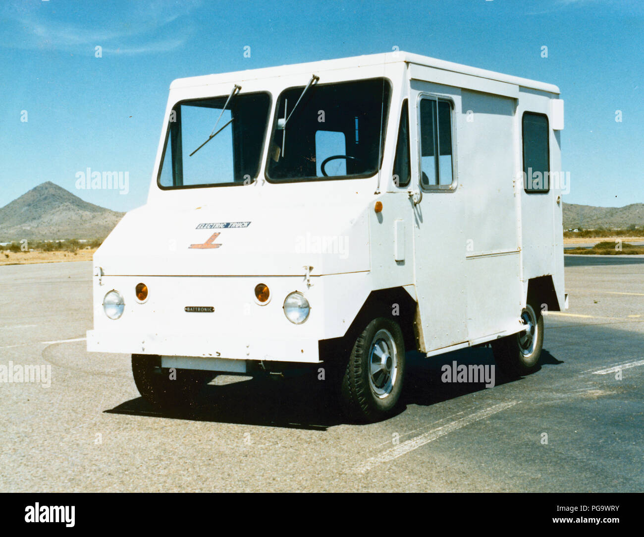 Voiture électrique 1977 John H. Glenn Research Center de Lewis Domaine. Banque D'Images