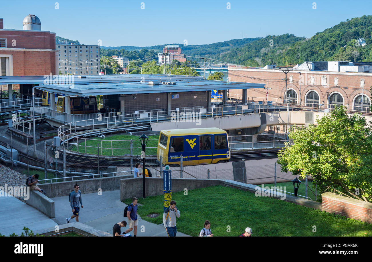 La station de l'EPR à la West Virginia University de Morgantown WV Banque D'Images