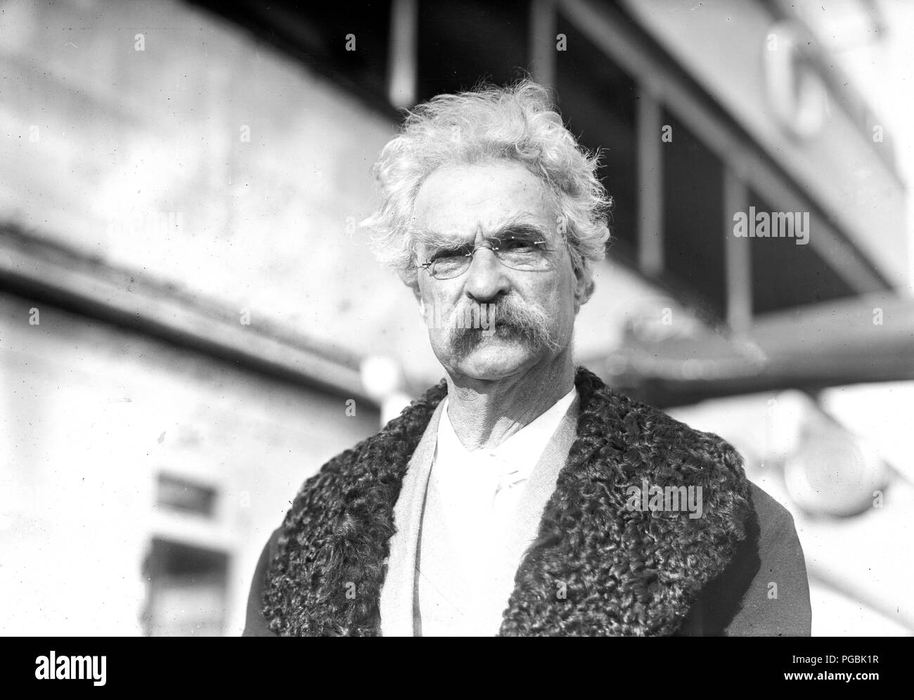Auteur Samuel Clemens (Mark Twain) Banque D'Images