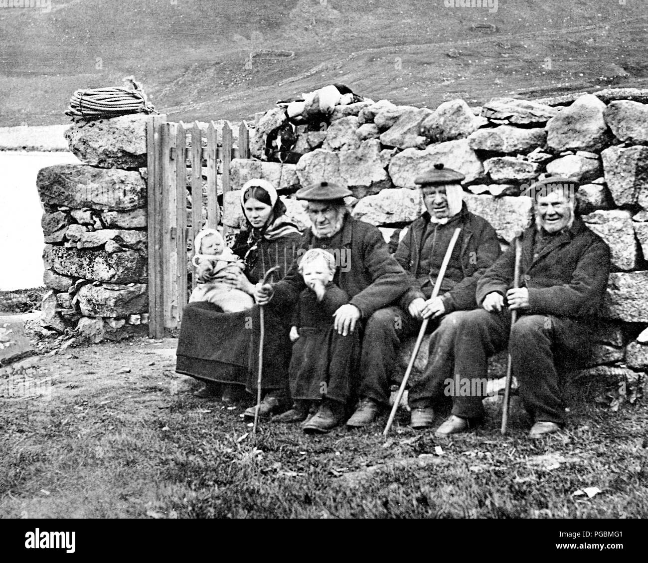 St Kilda, période victorienne Banque D'Images