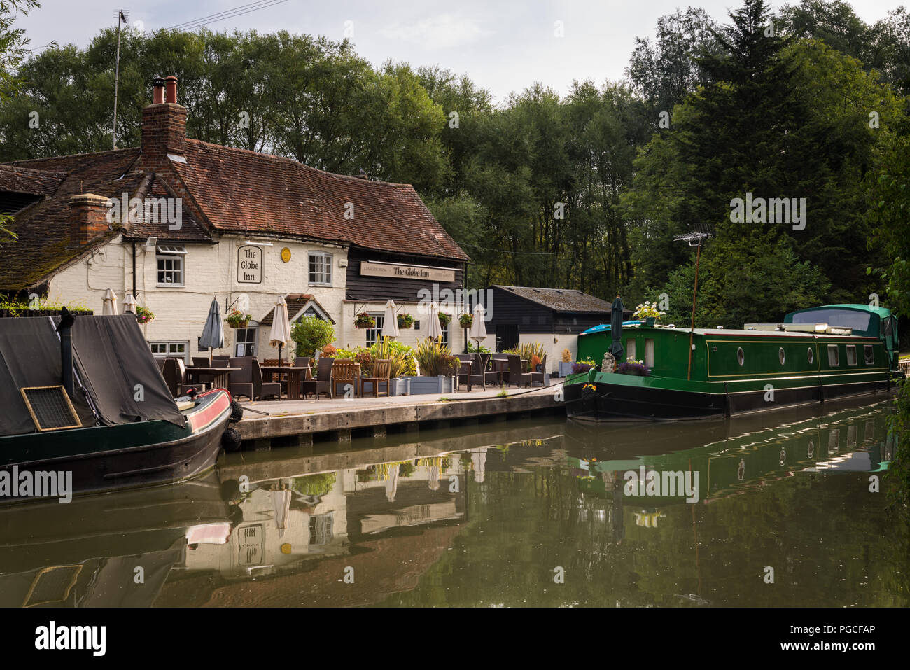 Le Globe Inn public house Banque D'Images