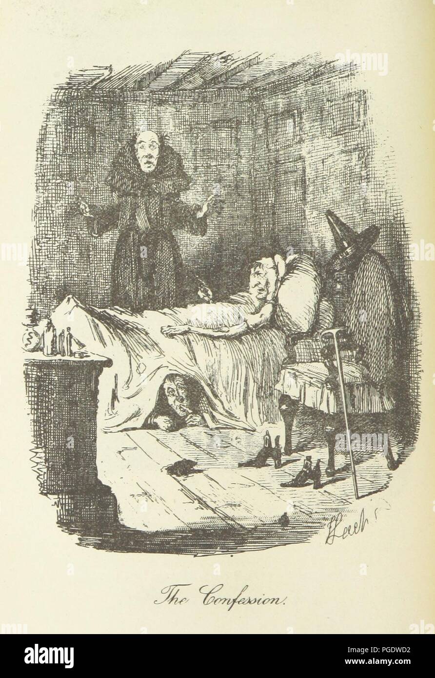 Libre à partir de la page 274 de '[L'Ingoldsby Legends ... Avec soixante illustrations par George Cruikshank, John Leech, et John Tenniel.]' . Banque D'Images