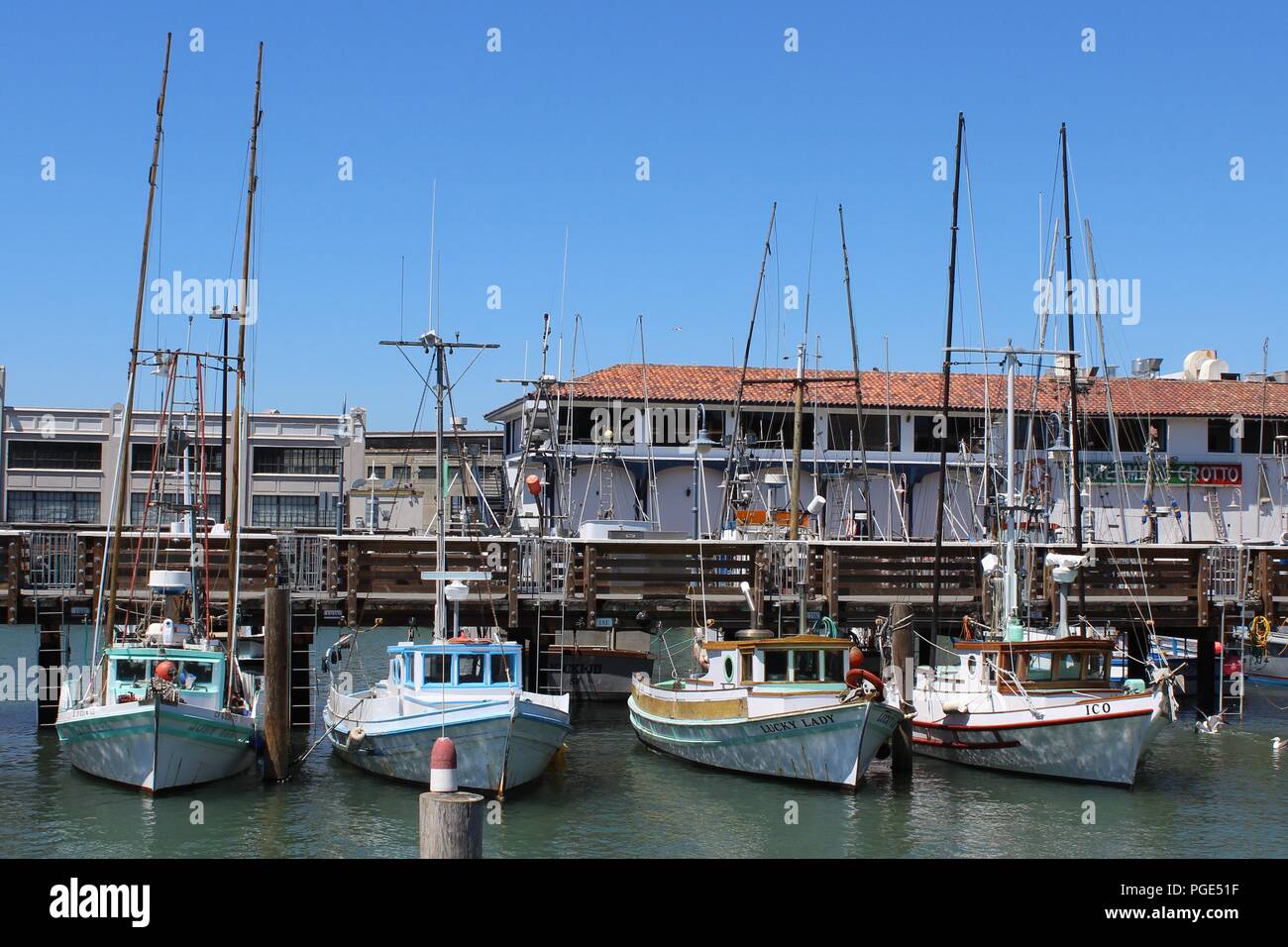 Fisherman's Wharf San Francisco, California, USA Banque D'Images