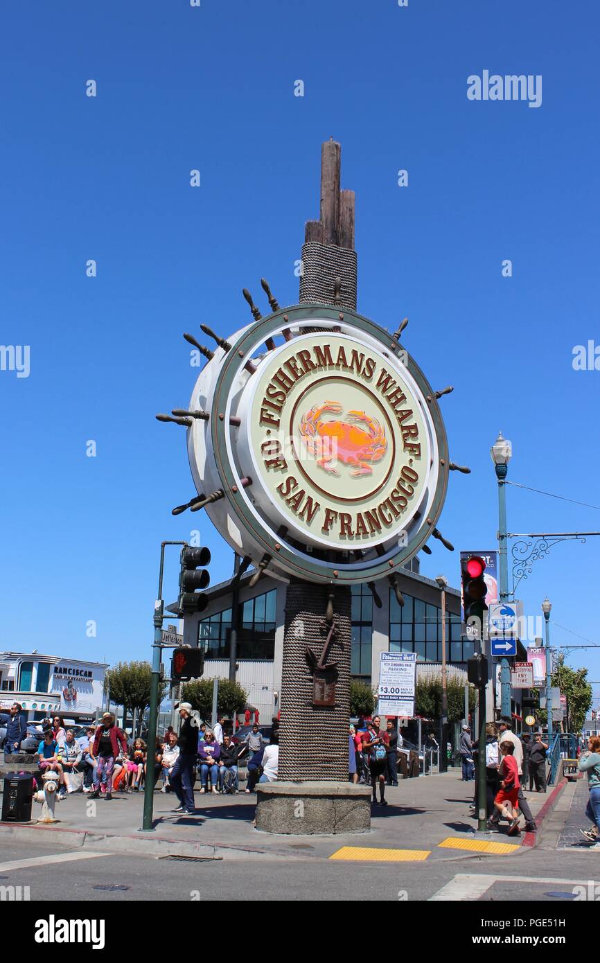 Fisherman's Wharf San Francisco, San Francisco, California, USA Banque D'Images
