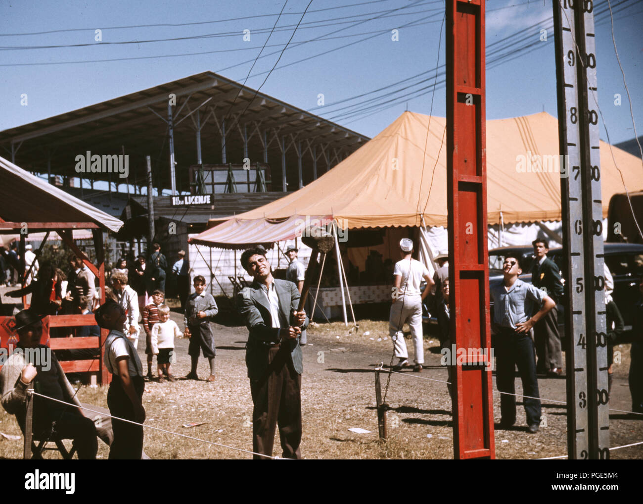 À la foire de l'état du Vermont Rutland, Septembre 1941 Banque D'Images