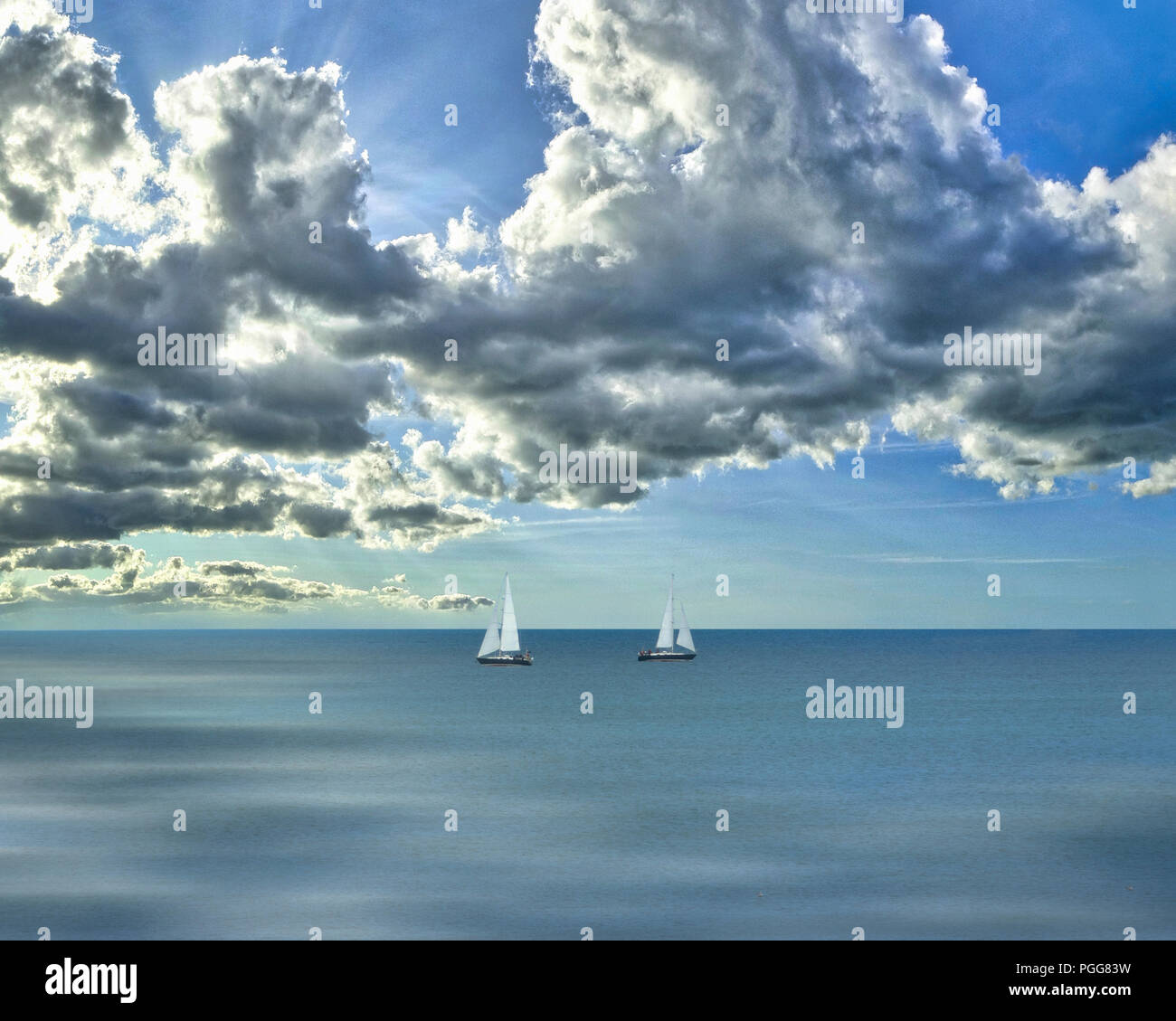 ART PHOTOGRAPHIQUE : l'Océan Banque D'Images