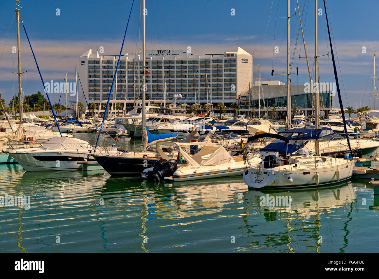 Hôtel Tivoli Marina Vilamoura Vilamoura, Algarve, Portugal, Banque D'Images