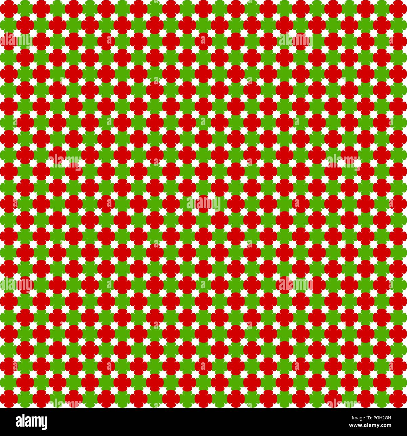 Transparente Noël motif rouge-vert. Image vectorielle. Eps 10 Illustration de Vecteur