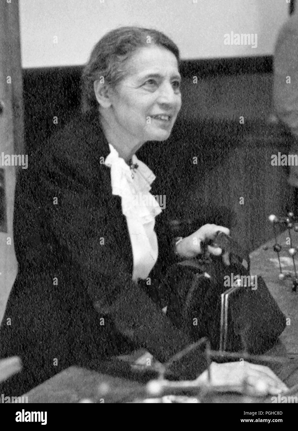 Lise Meitner (1878 - 1968) Austrian-Swedish physicien qui a travaillé sur la radioactivité et la physique nucléaire Banque D'Images