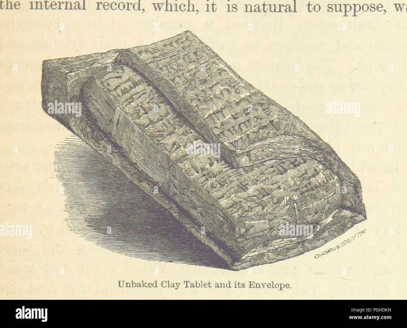 Libre à partir de la page 307 de "Voyages et recherches en Chaldaea et Susiana ; qu'un compte rendu de fouilles à Warka, le 'Erech' de Nimrod, et Shúsh "hushan, le Palace" d'Esther, en 1849-52. Banque D'Images