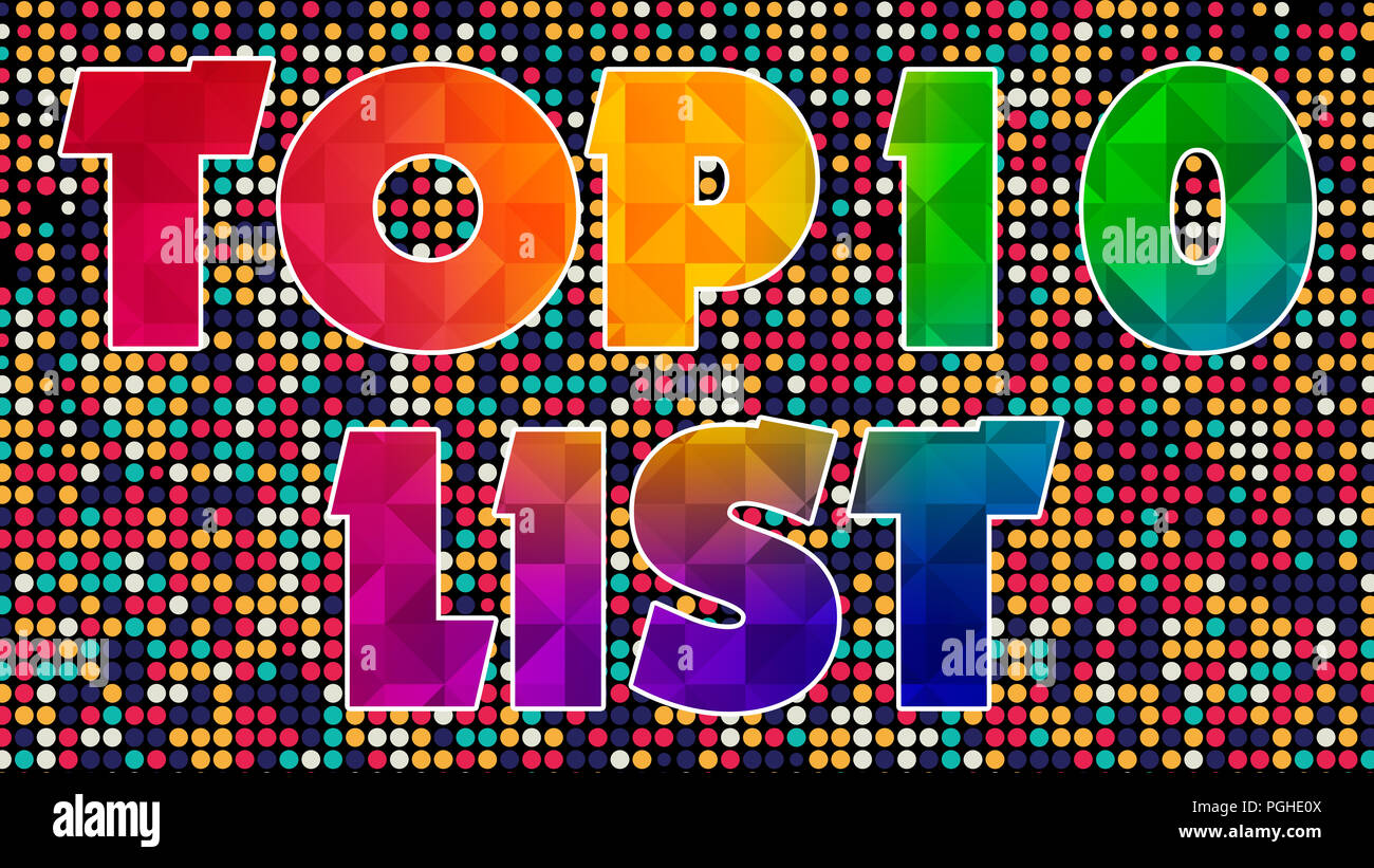 Top 10 - Design Banque D'Images