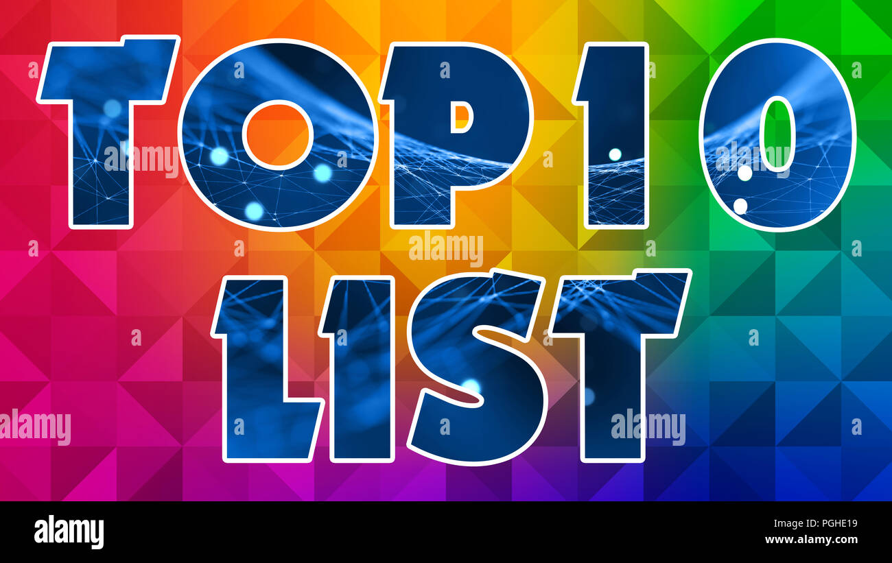 Top 10 - Design Banque D'Images