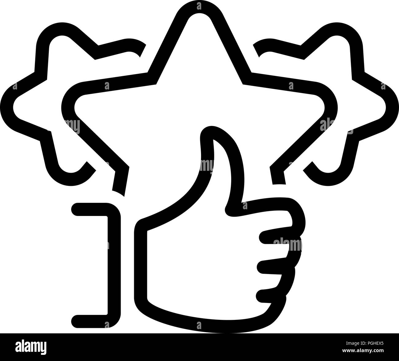 L'icône de la ligne de commentaires. Illustration de Vecteur