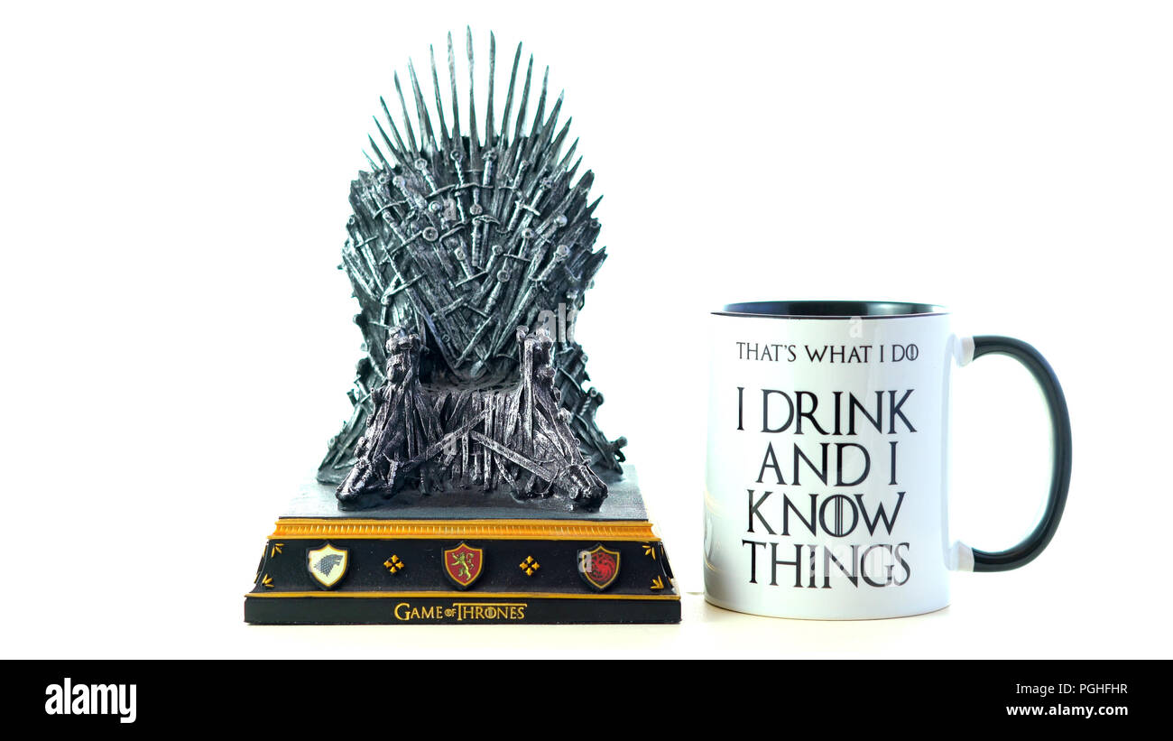 Tyrion Lannister "je bois et je sais que les choses" Mug-Game of Thrones Cup A