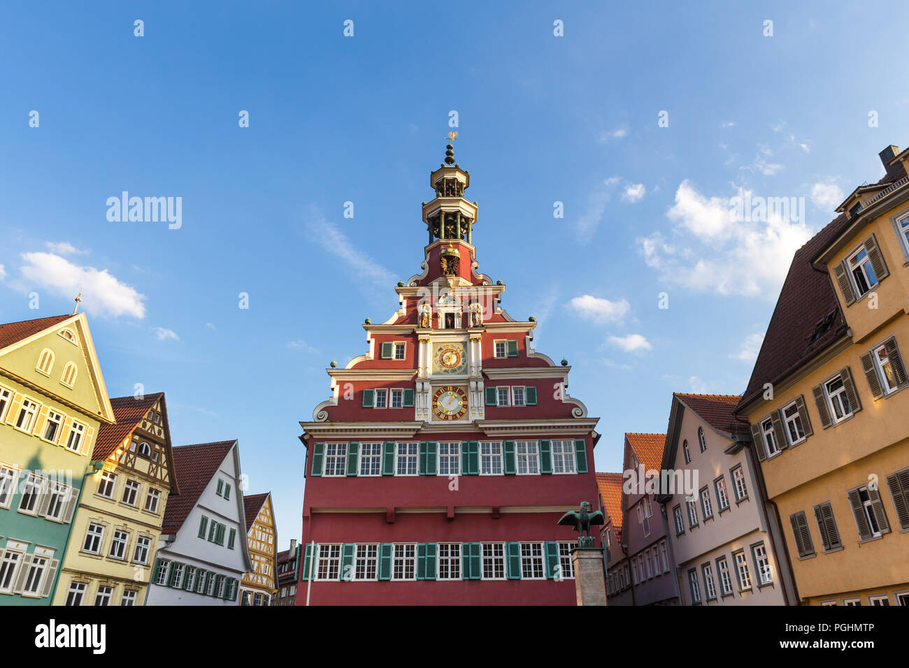 Ville historique allemagne esslingen sur le Neckar Banque D'Images