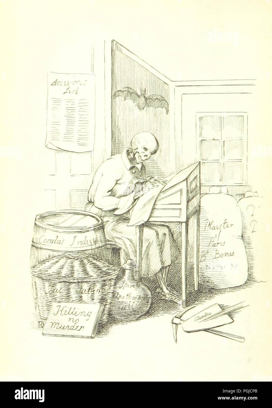 Libre à partir de la page 366 de "mort's Doings ; composé de nombreuses compositions originales, en prose et en vers, les contributions de divers auteurs ... ; principalement destinées à illustrer des vingt-quatre plaques conçu et etc0044. Banque D'Images