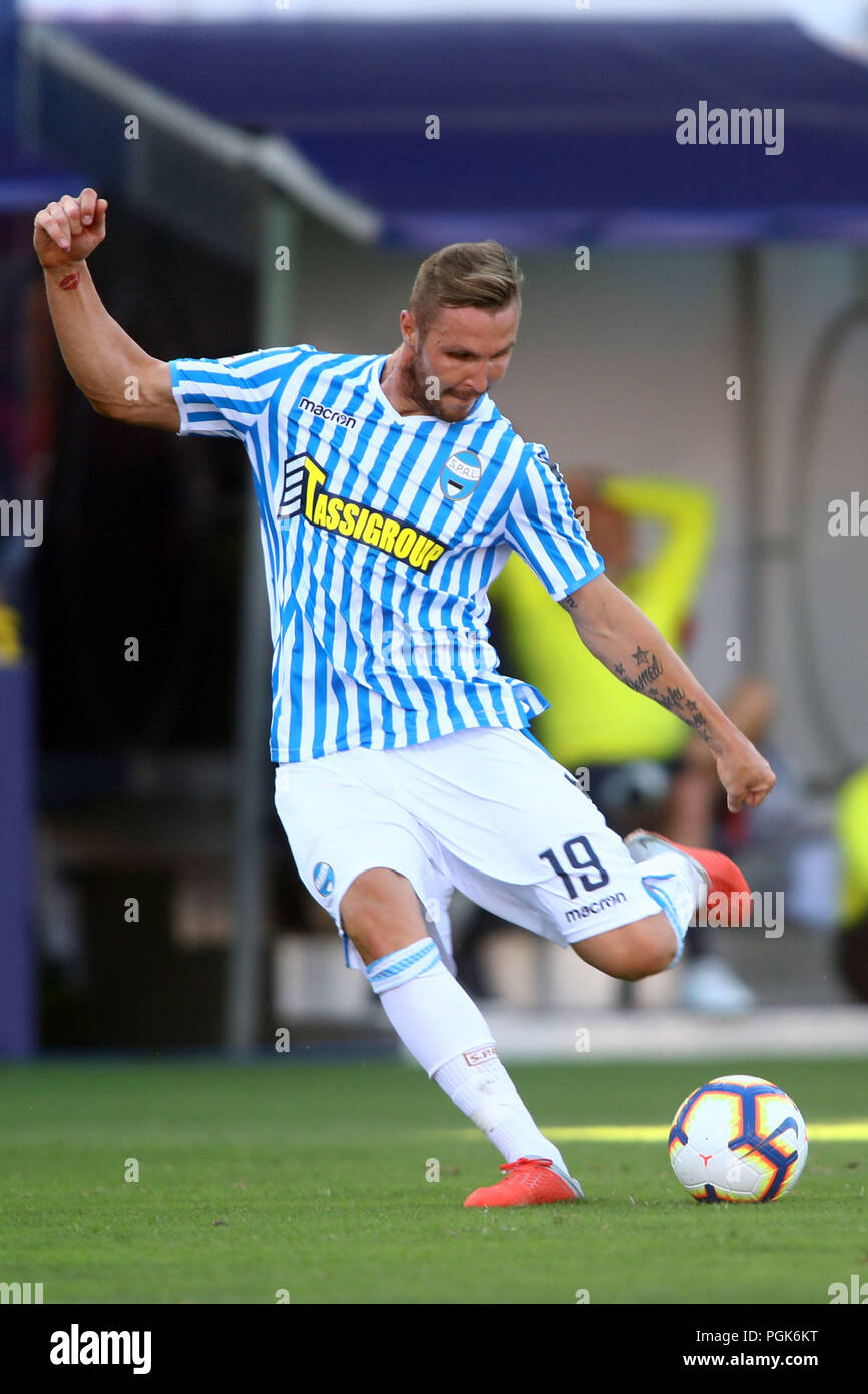 Bologne, Italie. 26 août 2018. Photo Filippo Rubin 26 août 2018 Bologne (Italie) Sports Football Spal vs Parma - championnat de football italien une ligue 2018/2019 - 'Renato Dall'Ara' Stadium Dans le pic : JASMIN KURTIC (SPAL) Credit : Filippo Rubin/Alamy Live News Banque D'Images