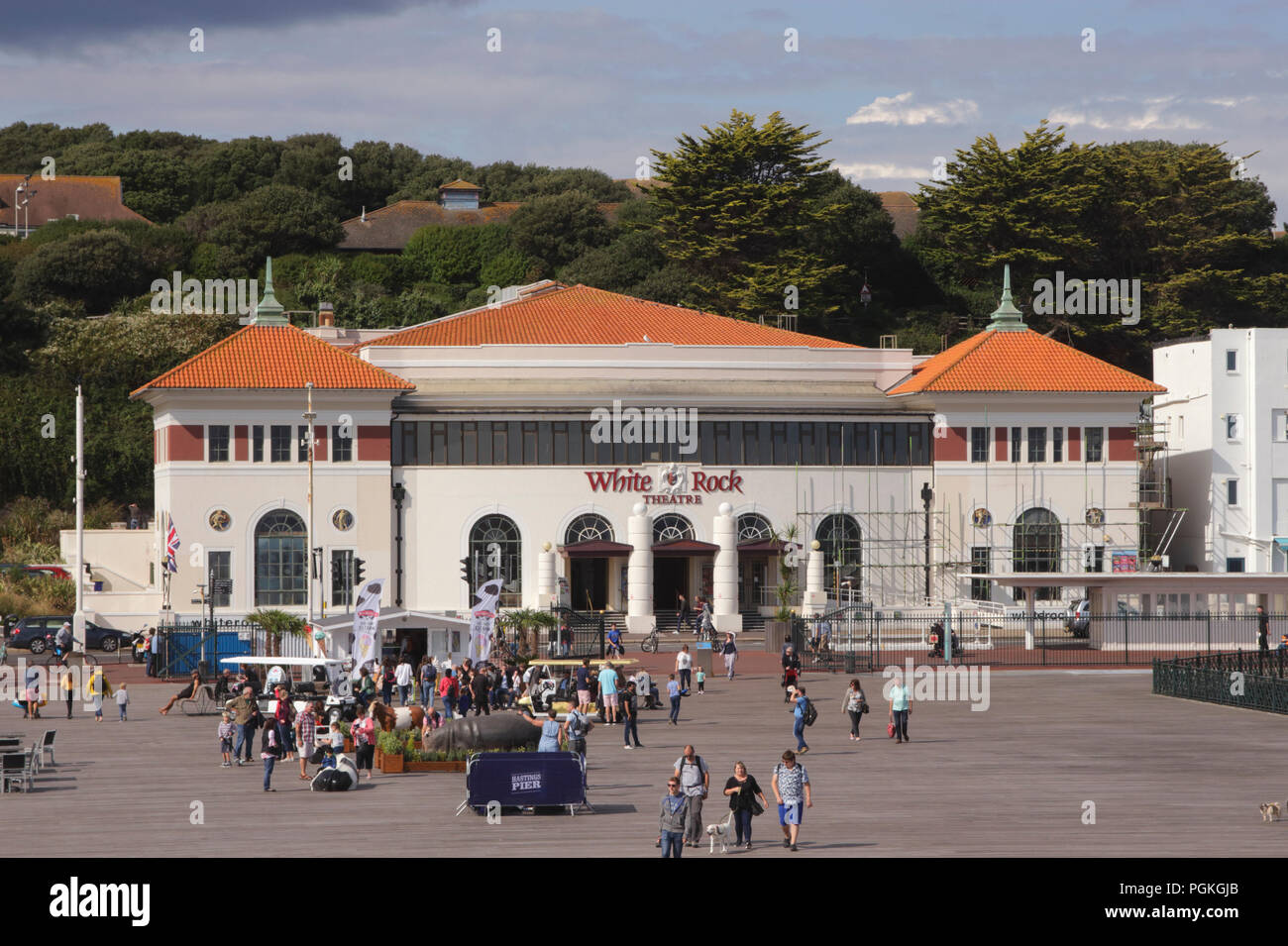 White Rock Theatre Hastings UK Banque D'Images