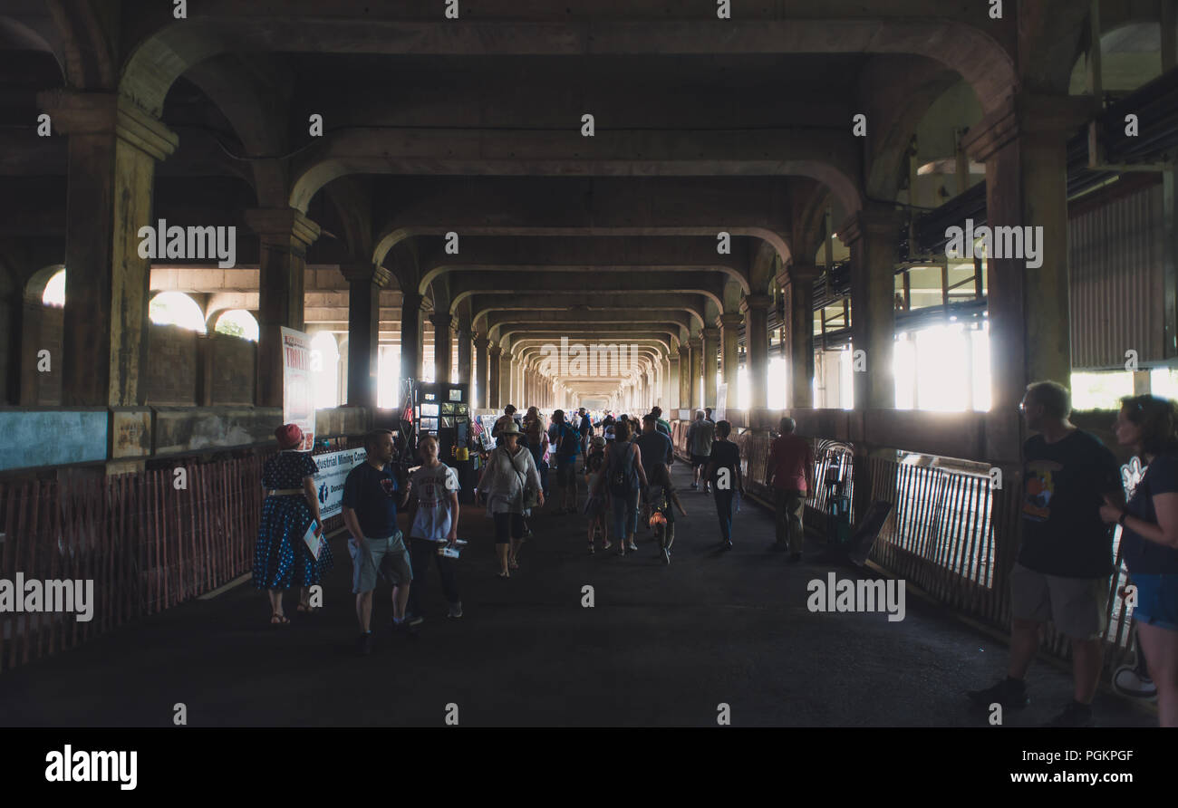 Veterans Memorial Bridge Banque D'Images