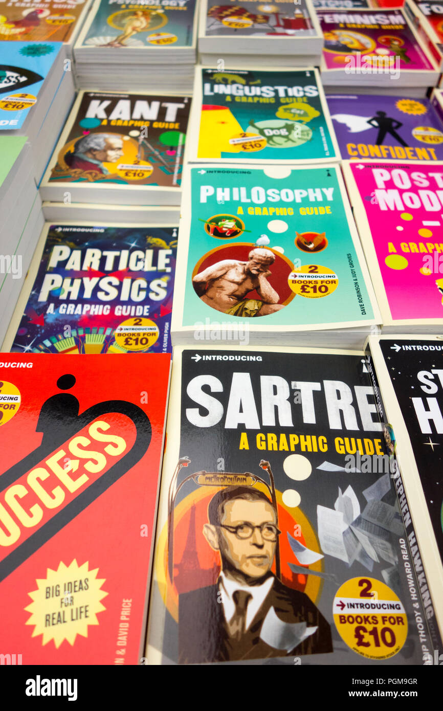 L'introduction de Sartre : Un Guide graphique Banque D'Images