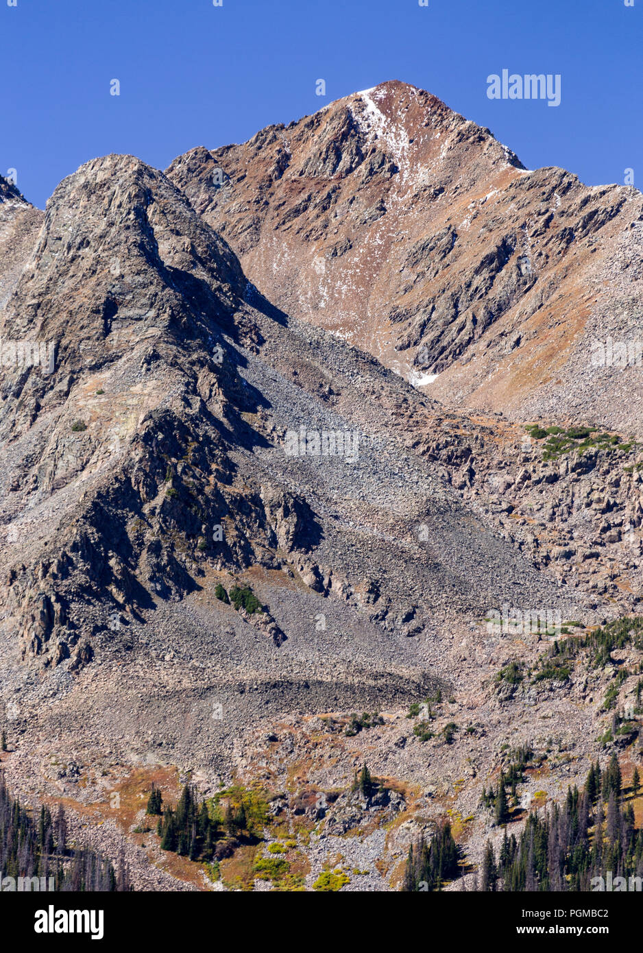 Howard Mountain dans le Rocky Mountain National Park, Colorado, USA Banque D'Images