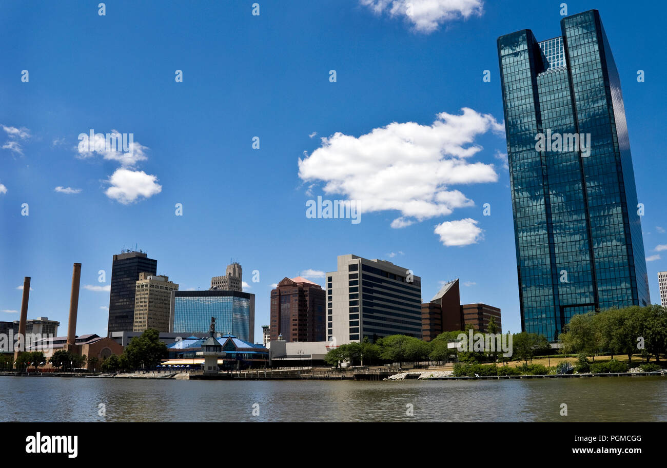 La ville de Toledo (Ohio) Banque D'Images