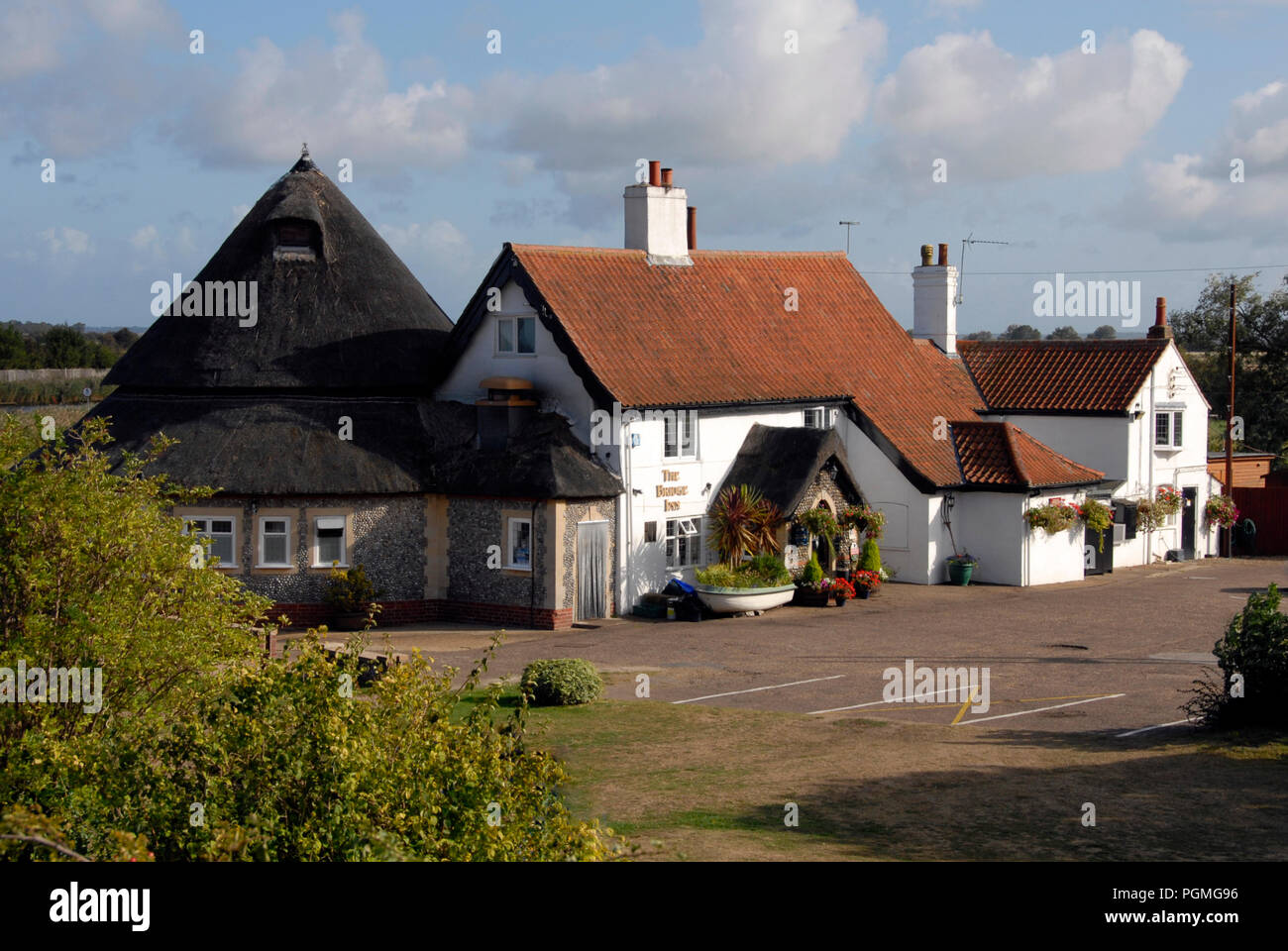 Le Bridge Inn, acle, Norfolk, Angleterre Banque D'Images