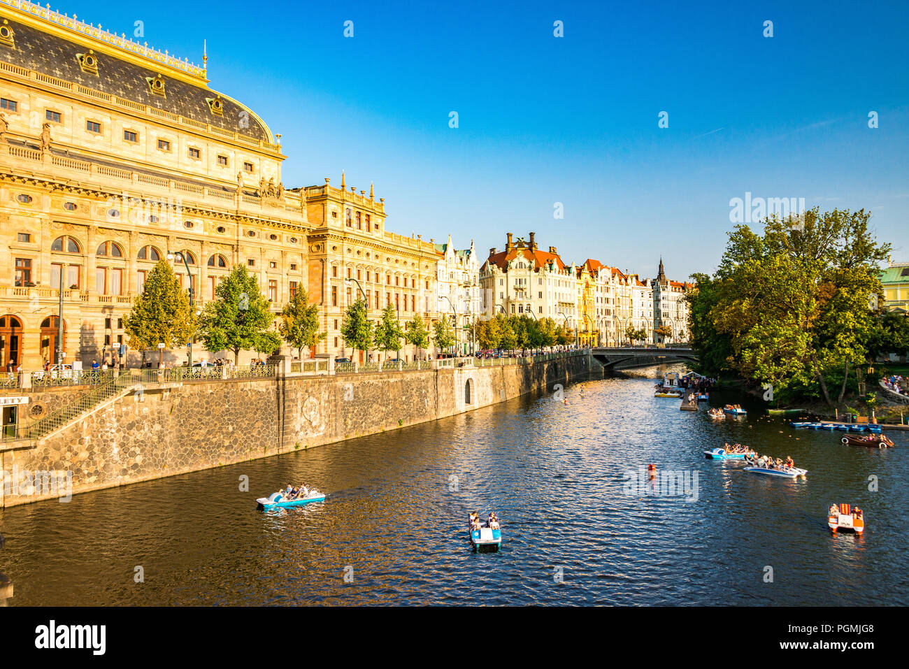 Prague Banque D'Images