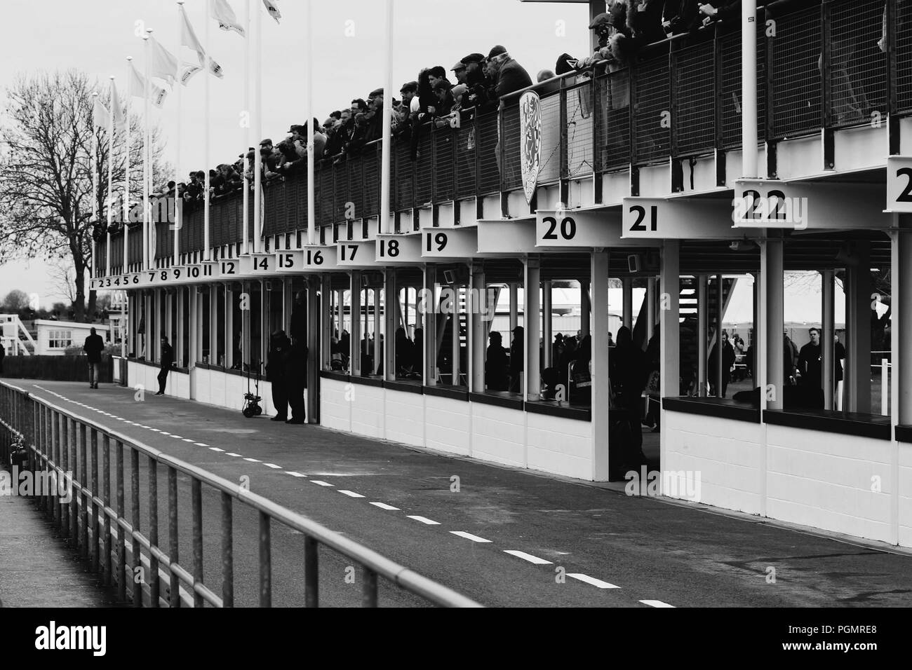 Goodwood Revival - Circuit moteur de Goodwood Banque D'Images