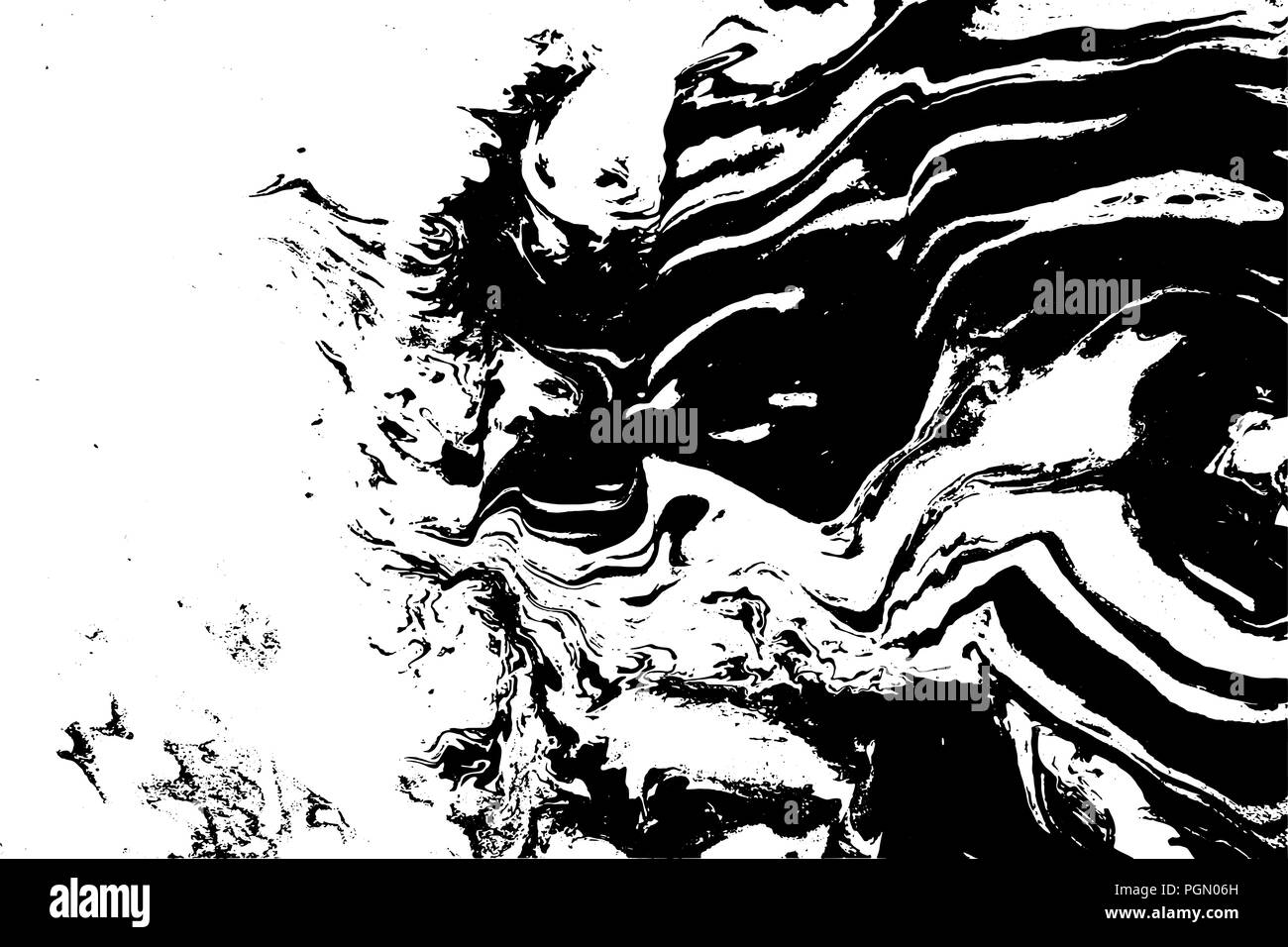 La texture en noir et blanc Illustration de Vecteur