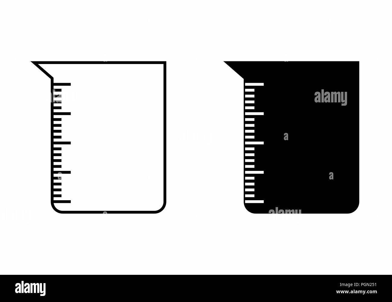Le noir et blanc beckers Illustration de Vecteur
