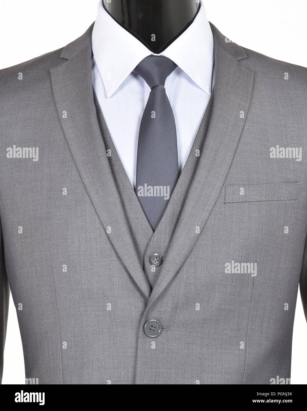 Libre d'un costume gris, veste et cravate Photo Stock - Alamy