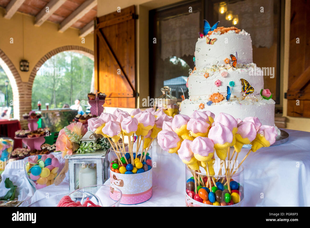 Top That 24 Figurines Comestibles En Forme De Papillon, Effet 3D