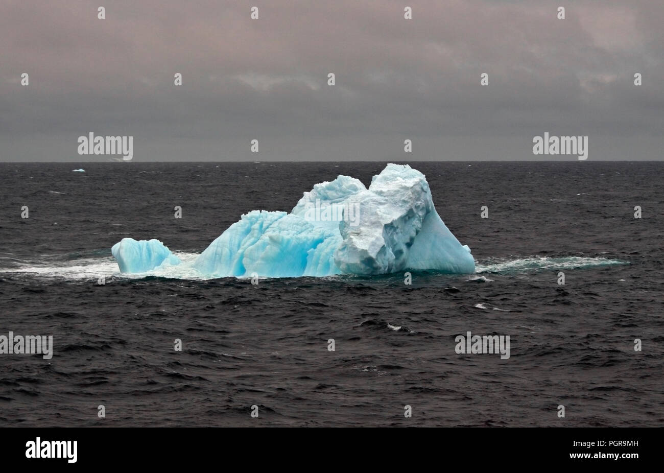 Iceberg près de l'Île Clarence, le sud de l'Ocean Banque D'Images