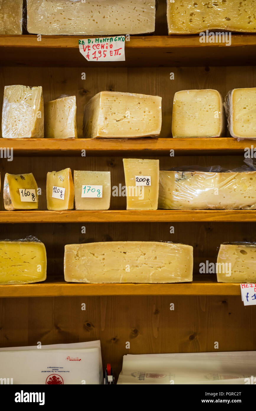 Fromage Asiago, asiago, Italie Banque D'Images
