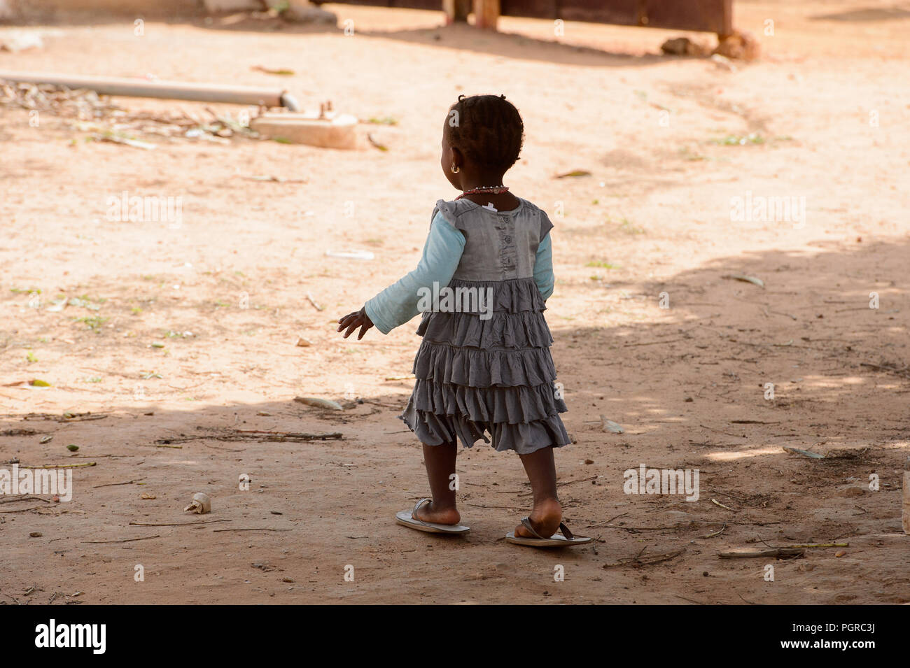 Portrait Young Girl Dakar Senegal Banque d'image et photos Alamy