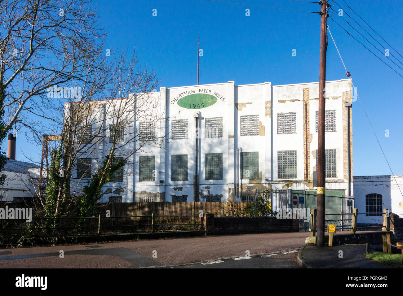 Chartham Papiers dans le village de Chartham, Kent, UK Banque D'Images