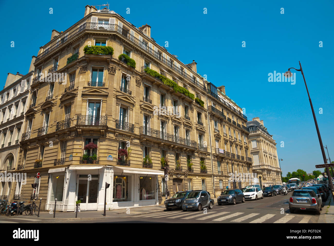 Rue de Solférino, St Germain des Prés, Rive Gauche, Paris, France Banque D'Images