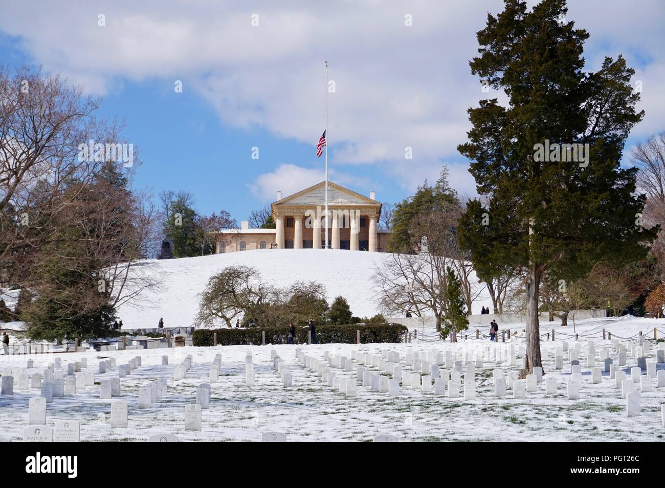Le cimetière d'Arlington, Washington DC Banque D'Images