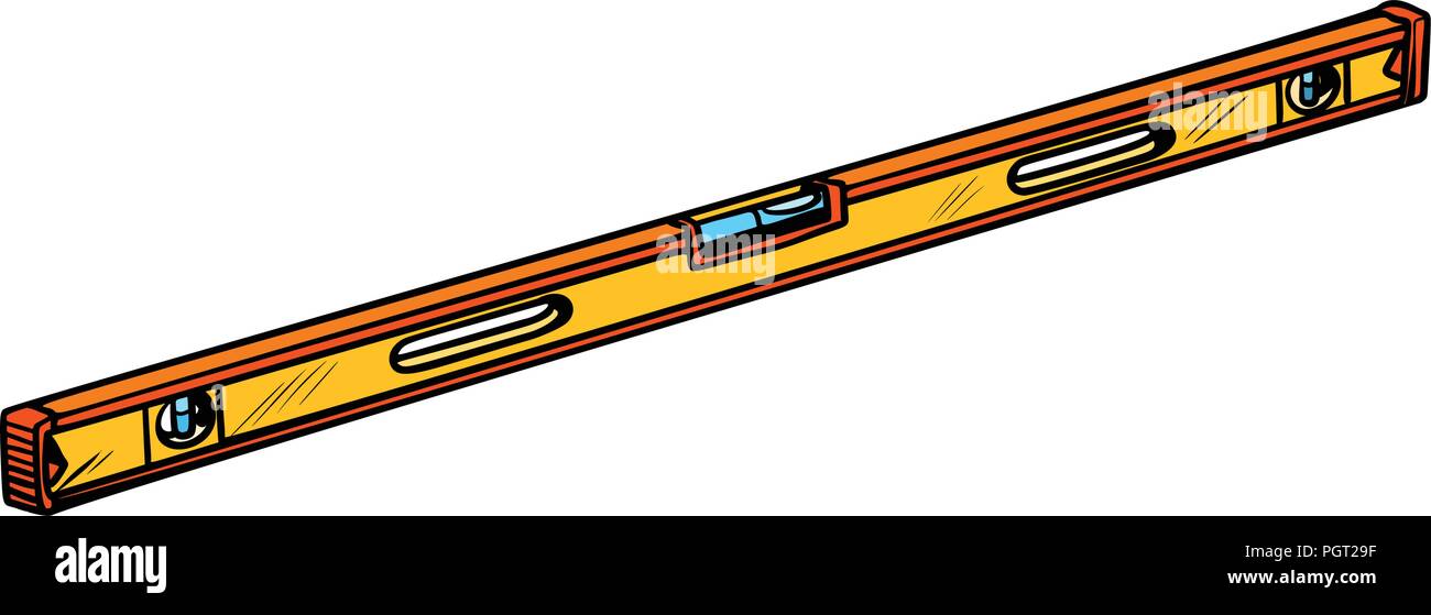Outil de niveau bâtiment Illustration de Vecteur